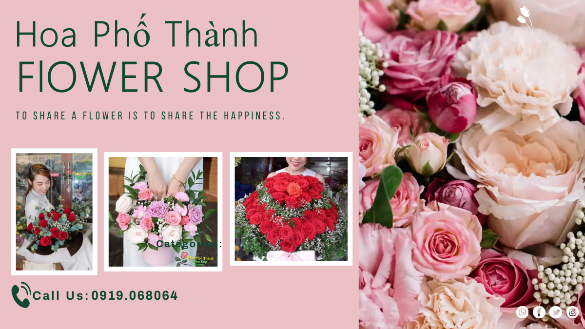 Shop hoa tươi phố thành rạch giá kiên giang là một điện hoa uy tín hiện nay